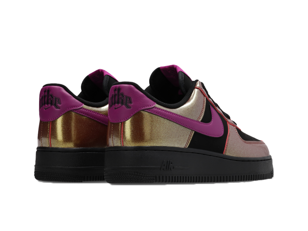 Nike Air Force 1 Low '07 LV8 Glam Rock Black Bold Berry