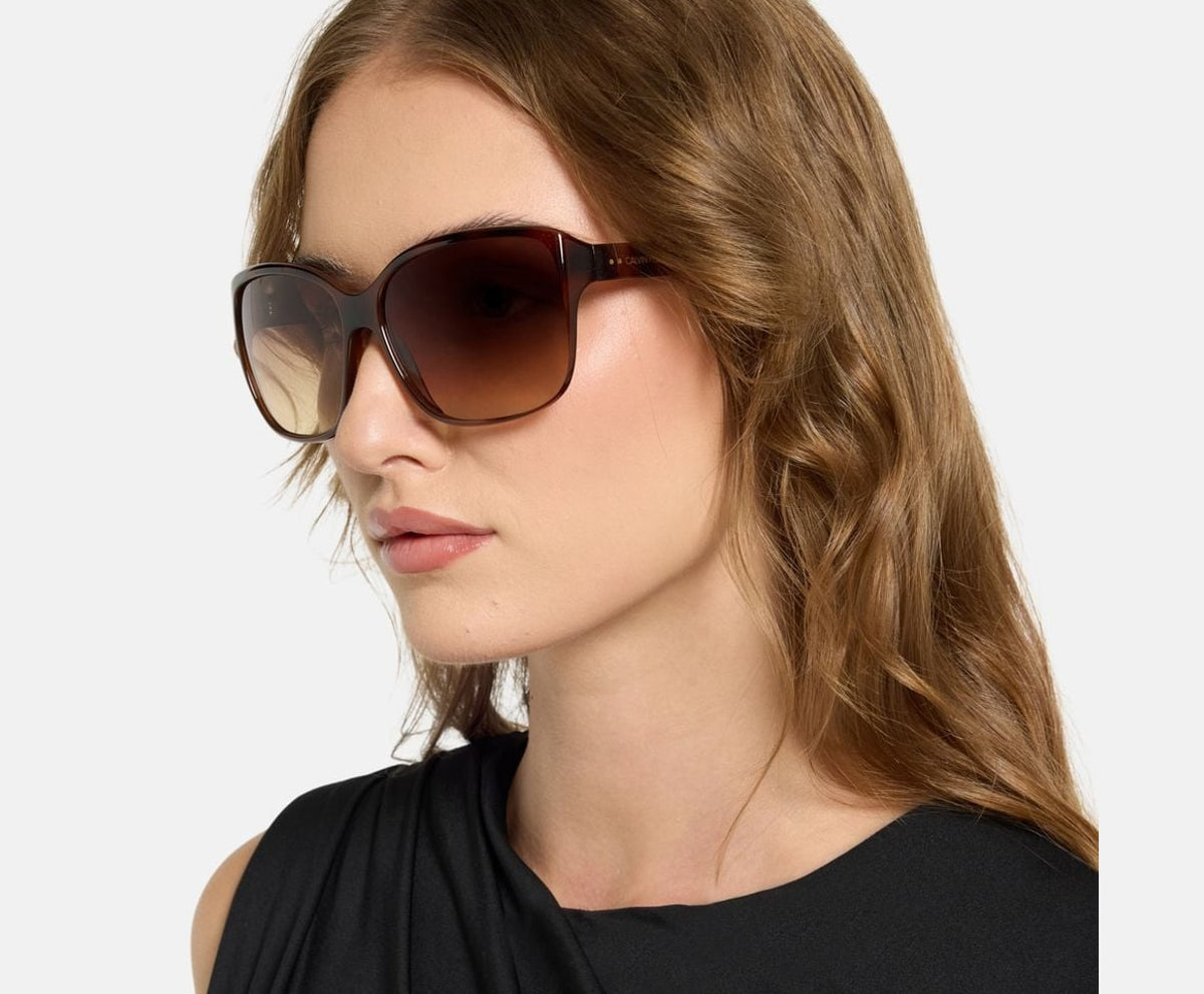 Calvin Klein Sunglasses Dark Brown – kiegészítők – fotó 4/4