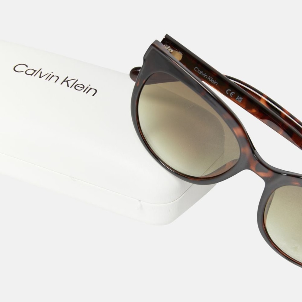 Calvin Klein Sunglasses Dark Brown – gafas – foto 3 de 4