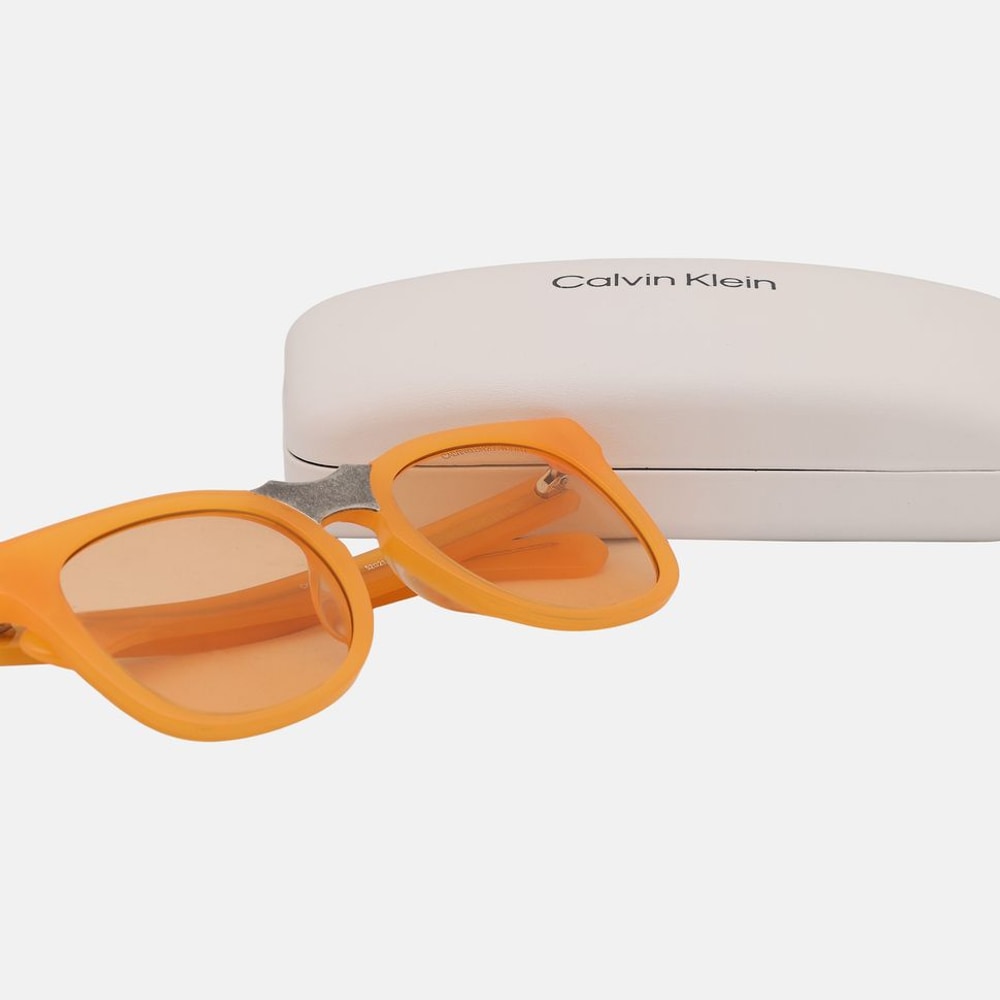Calvin Klein Sunglasses Light Orange – briller – foto 3 af 4