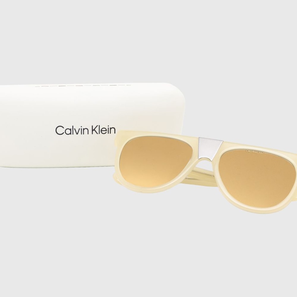 Calvin Klein Sunglasses Light Yellow – dodaci – fotografija 3 od 4