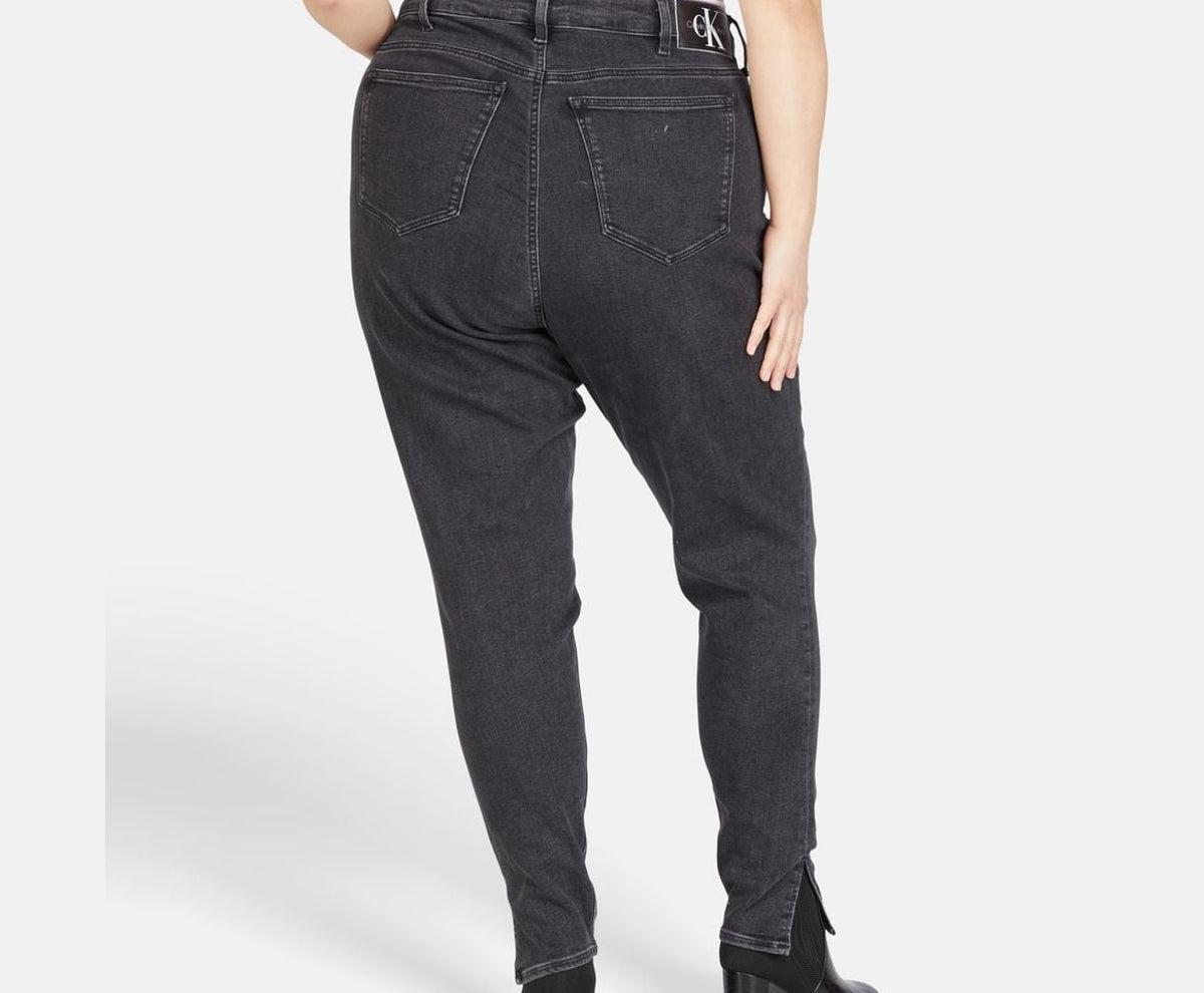 Calvin Klein Slim fit jeans Anthracite – nadrág – fotó 4/5