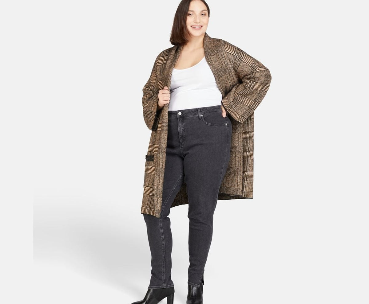 Calvin Klein Slim fit jeans Anthracite – nadrág – fotó 5/5