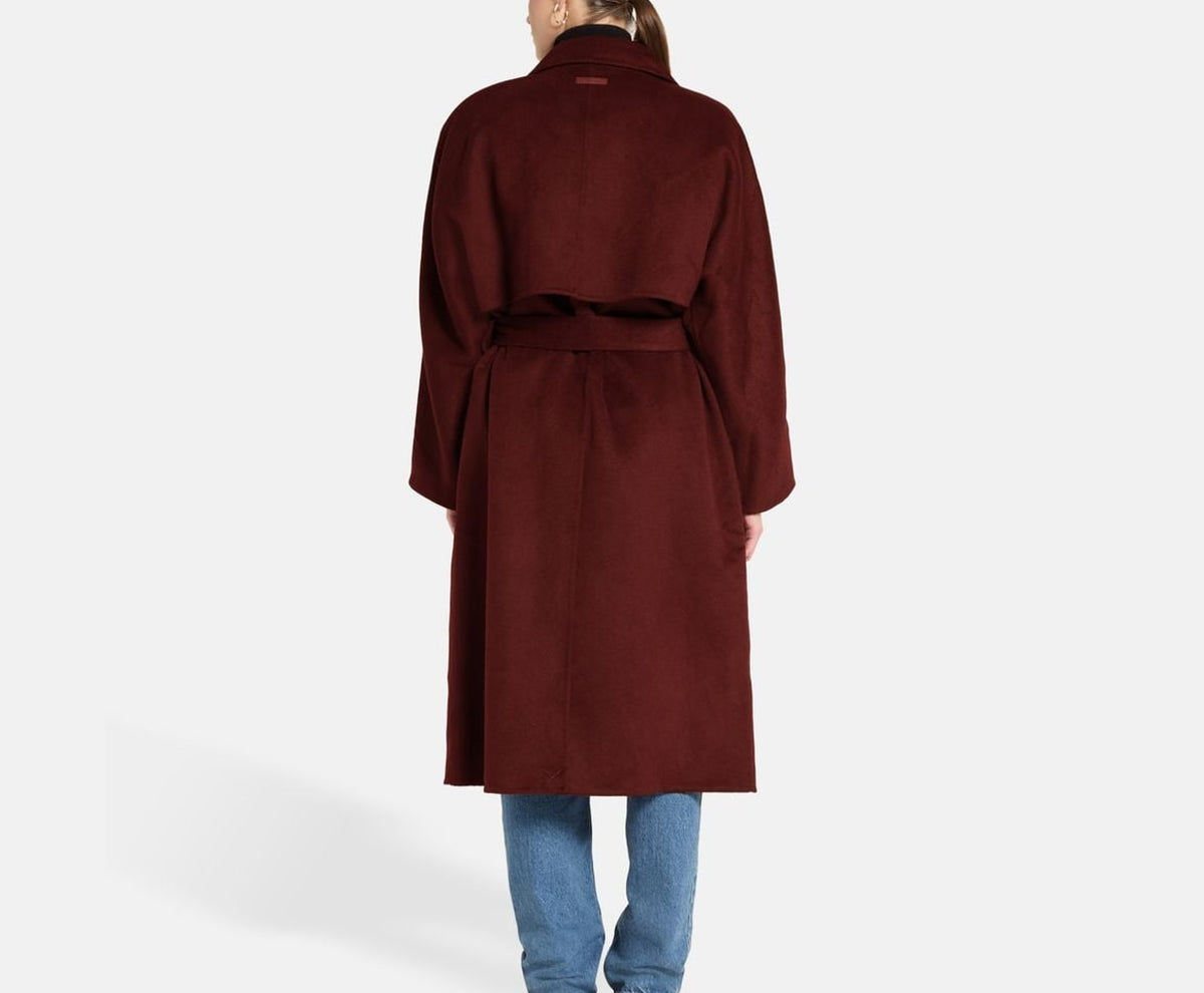 Calvin Klein Wool-blend coat Red – куртка – фото 4 з 6