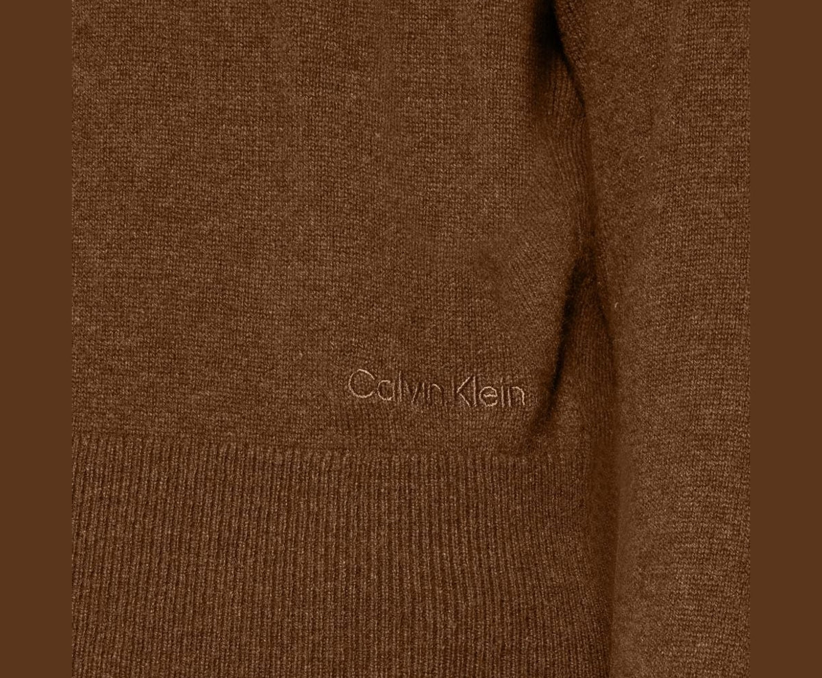 Calvin Klein Cashmere pullover Espresso Style Brown – huppari – kuva 3/5