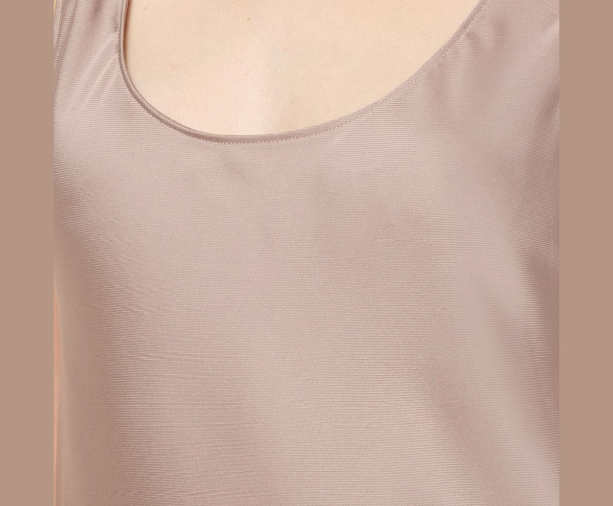 Calvin Klein Satin dress Hero Greige – Bekleidung – Foto 3 von 5