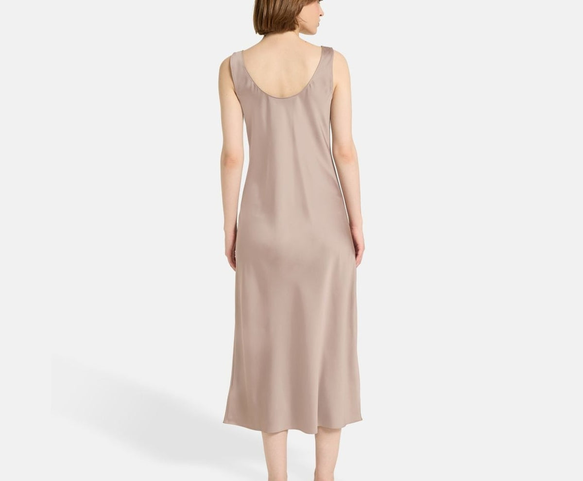 Calvin Klein Satin dress Hero Greige – Bekleidung – Foto 4 von 5