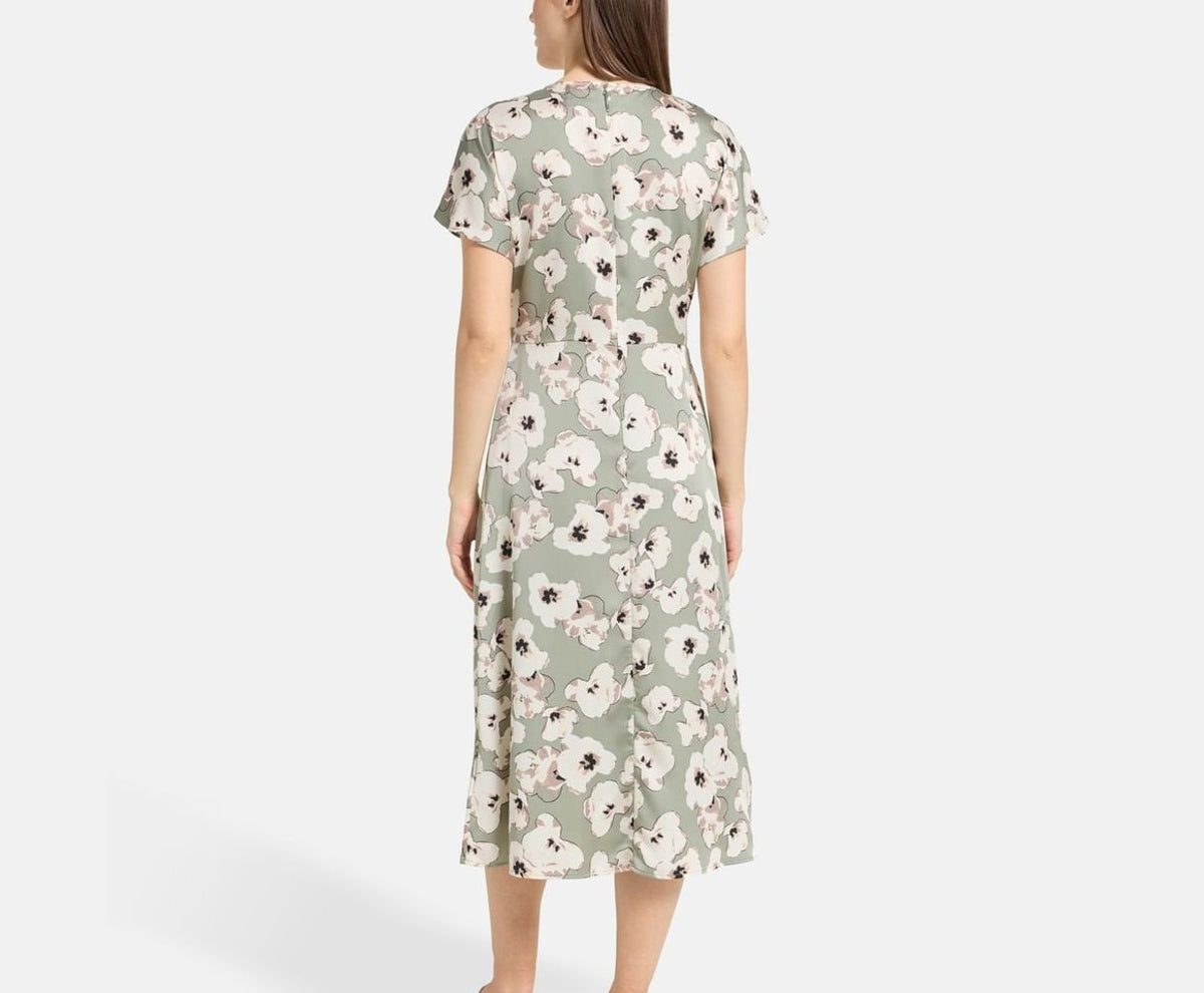 Calvin Klein Midi dress Matte Lime – vaatteet – kuva 4/5