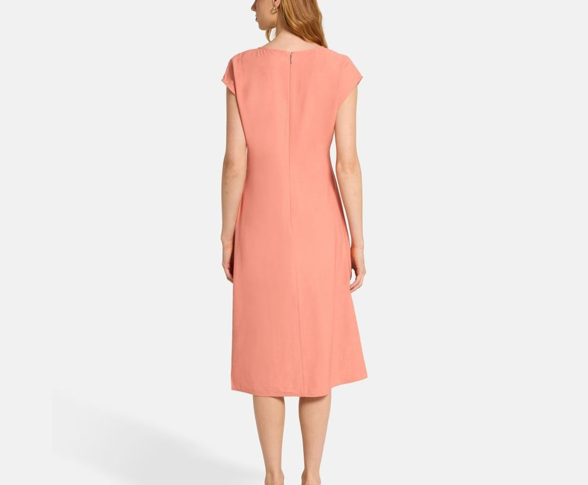 Calvin Klein Midi dress Orange – kläder – foto 4 av 5