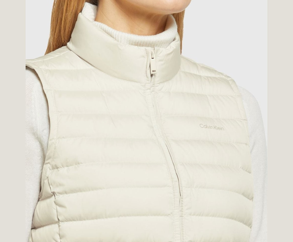 Calvin Klein Down gilet Putty – îmbrăcăminte – fotografia 3 din 6