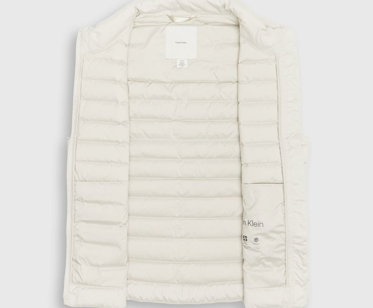 Calvin Klein Down gilet Putty – îmbrăcăminte – fotografia 5 din 6