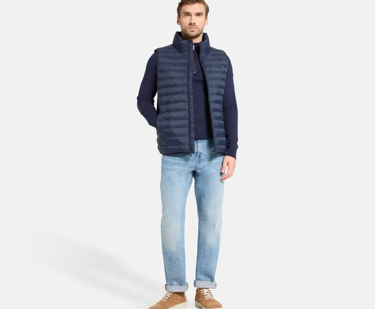 Calvin Klein Gilet Dark Blue – Jacke – Foto 5 von 5