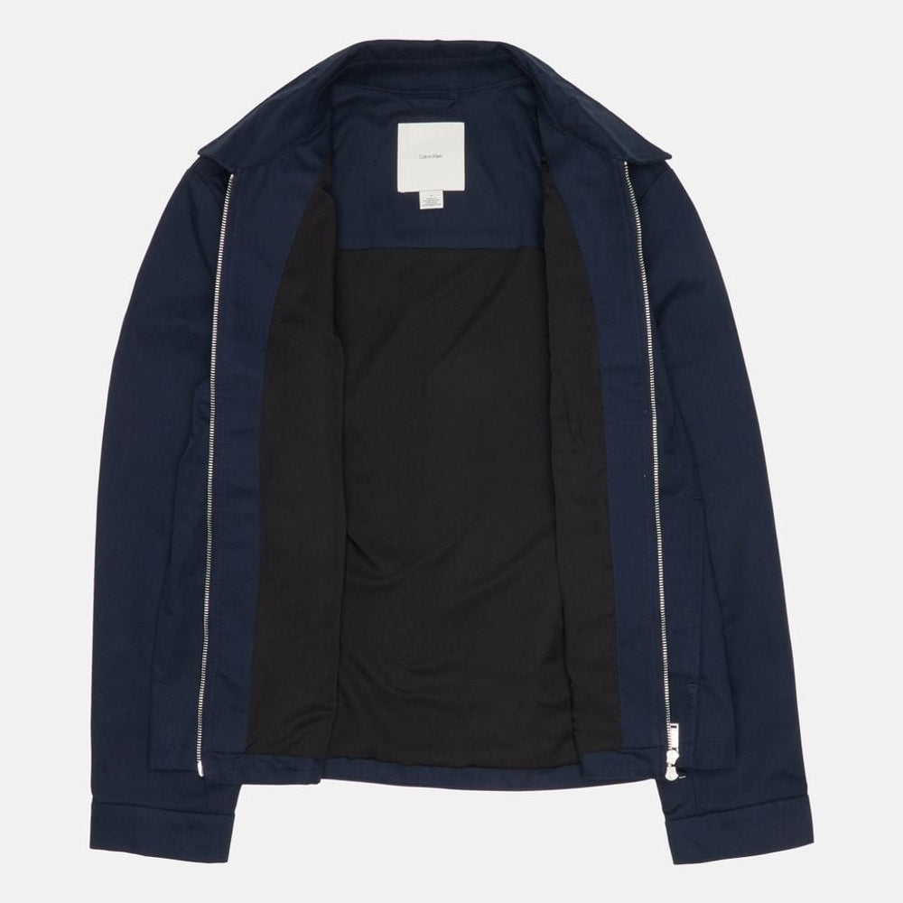Calvin Klein Shacket Dobby Dark Blue – tøj – foto 5 af 6