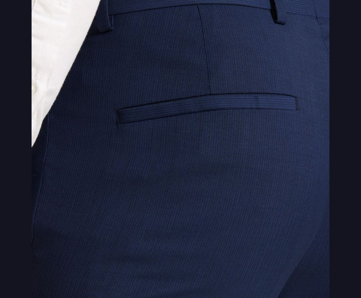 Calvin Klein Business trousers Dark Blue – pantaloni – foto 3 di 5