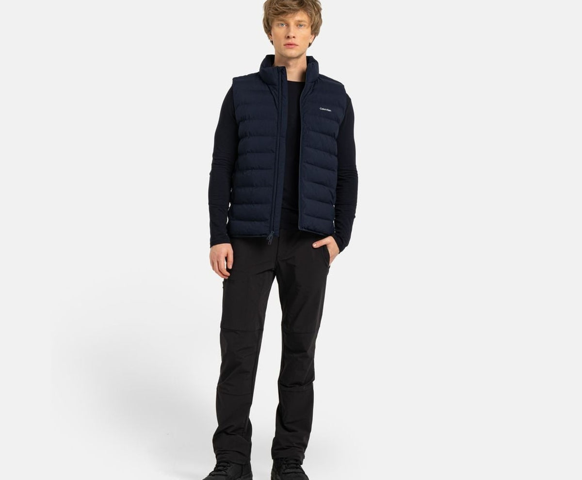 Calvin Klein Quilted gilet Dark Blue – kurtka – zdjęcie 6 z 6