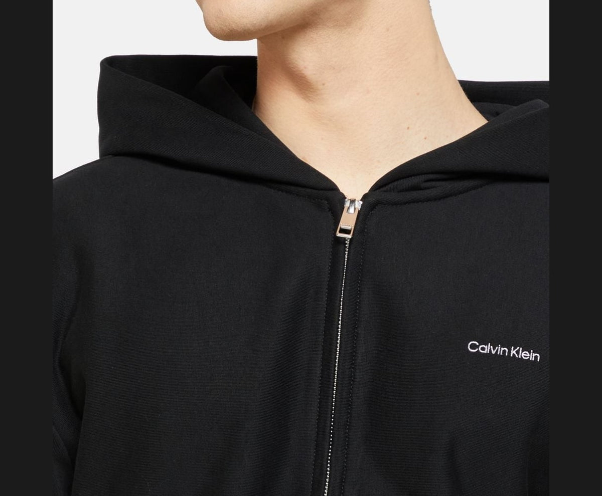 Calvin Klein Hooded sweat jacket Black – jakke – foto 3 af 5
