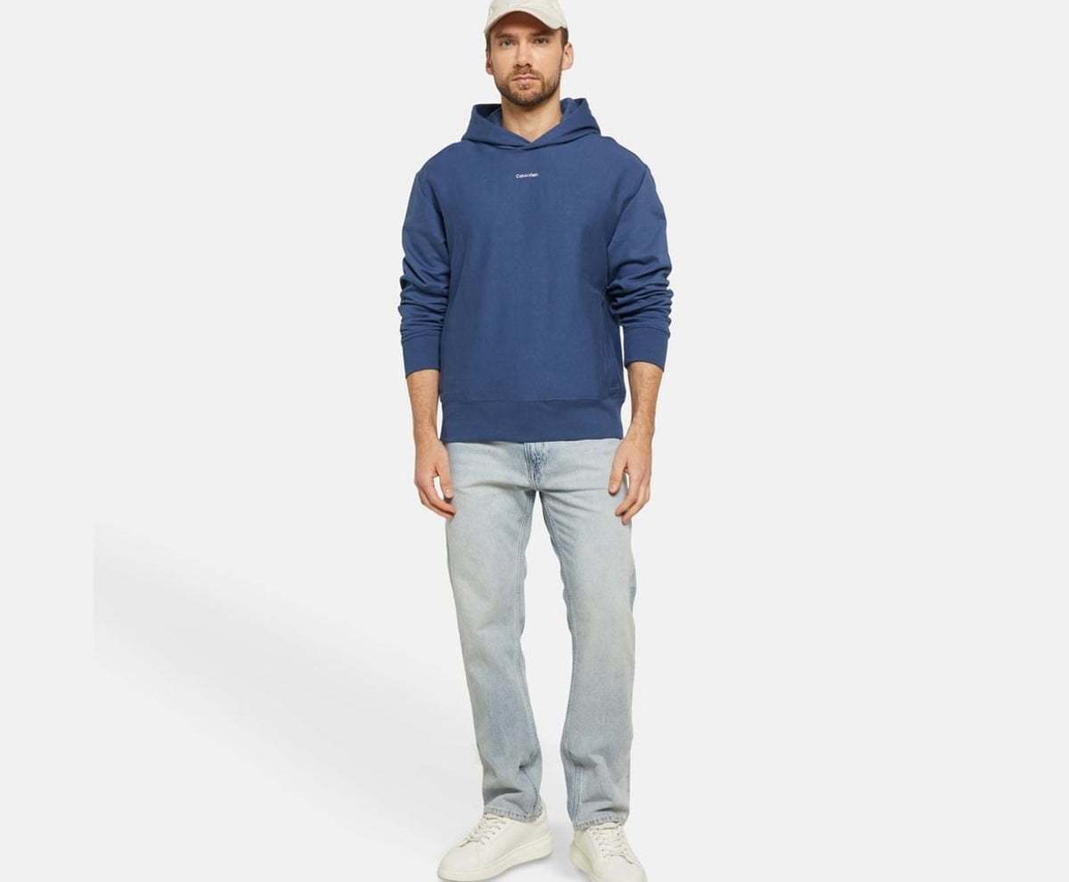 Calvin Klein Hoodie Dark Blue – hættetrøje – foto 5 af 5