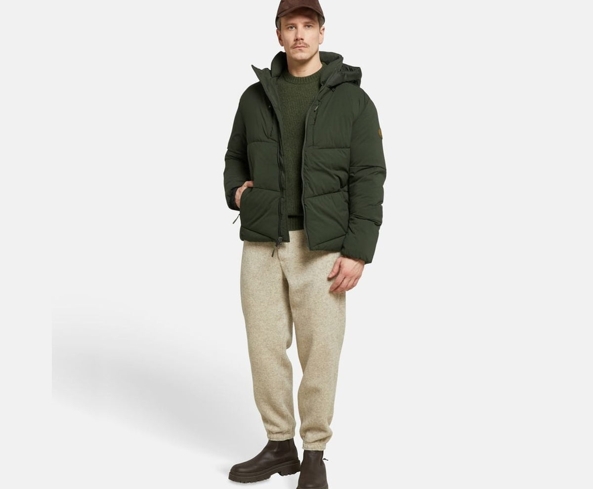 Timberland Quilted jacket Green – jas – foto 5 van 5