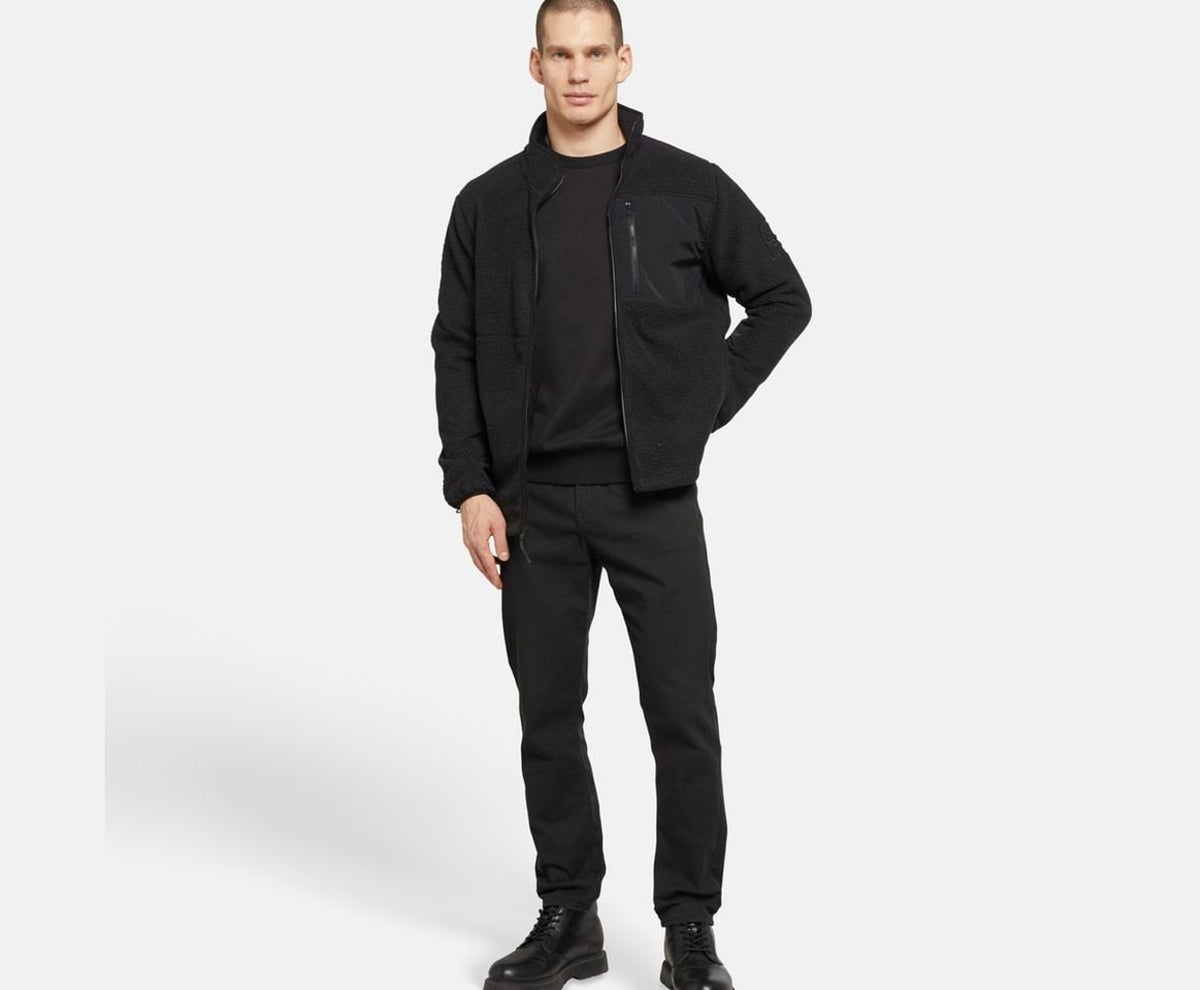 Timberland Fleece jacket Black – jakke – foto 5 af 5