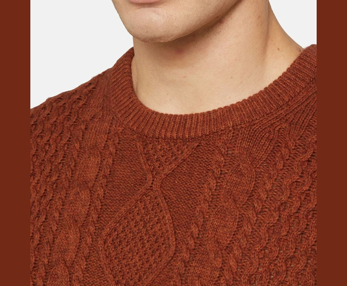 Timberland Knitted jumper Phillips Brook Cherry Red – pulóver – fotó 3/5