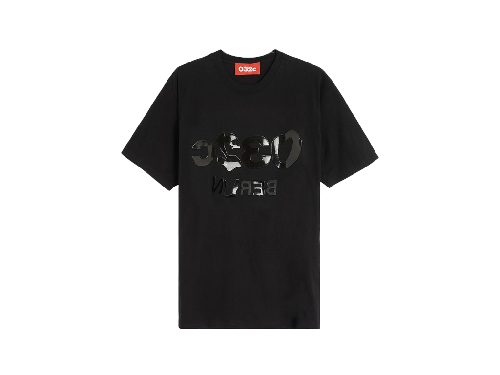 032C Selfie Glitch Tee Black
