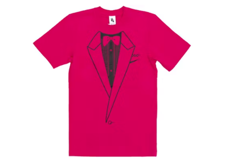 OFF-WHITE x Nike NRG A6 Tee Pink Rush Black
