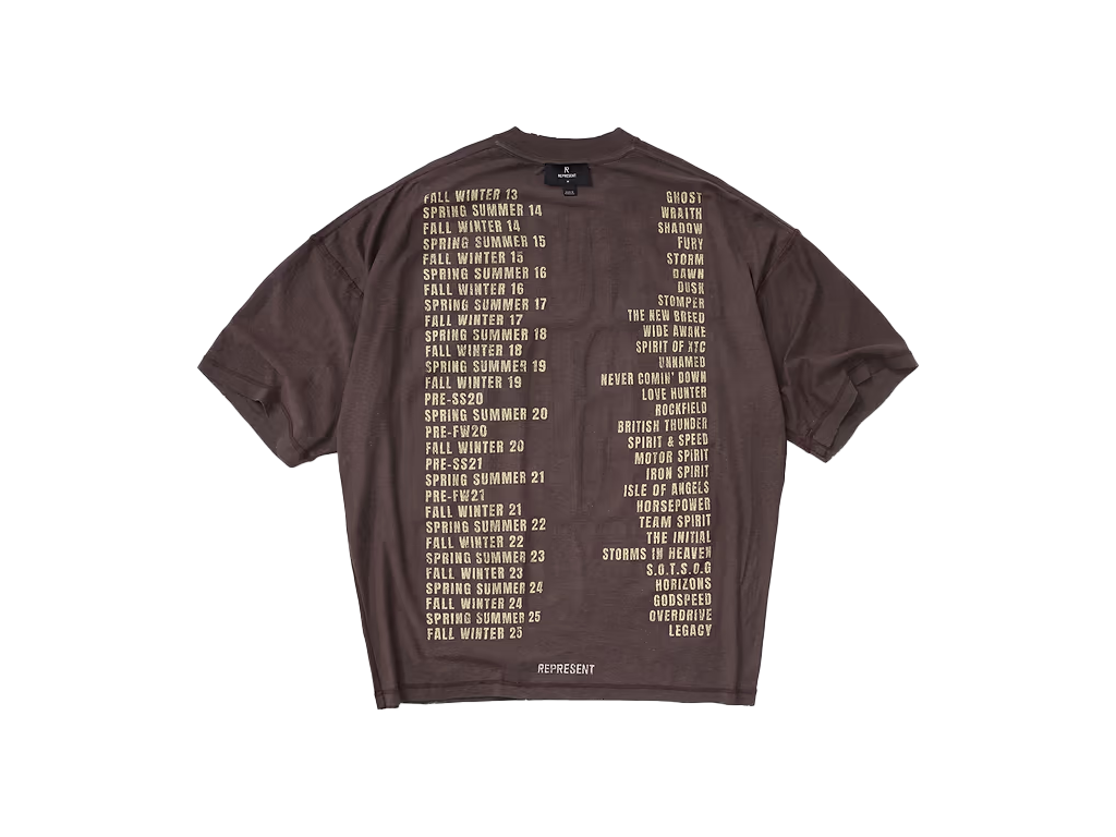 Represent MLM100176-17 Represent Living Legacy Tee Nero