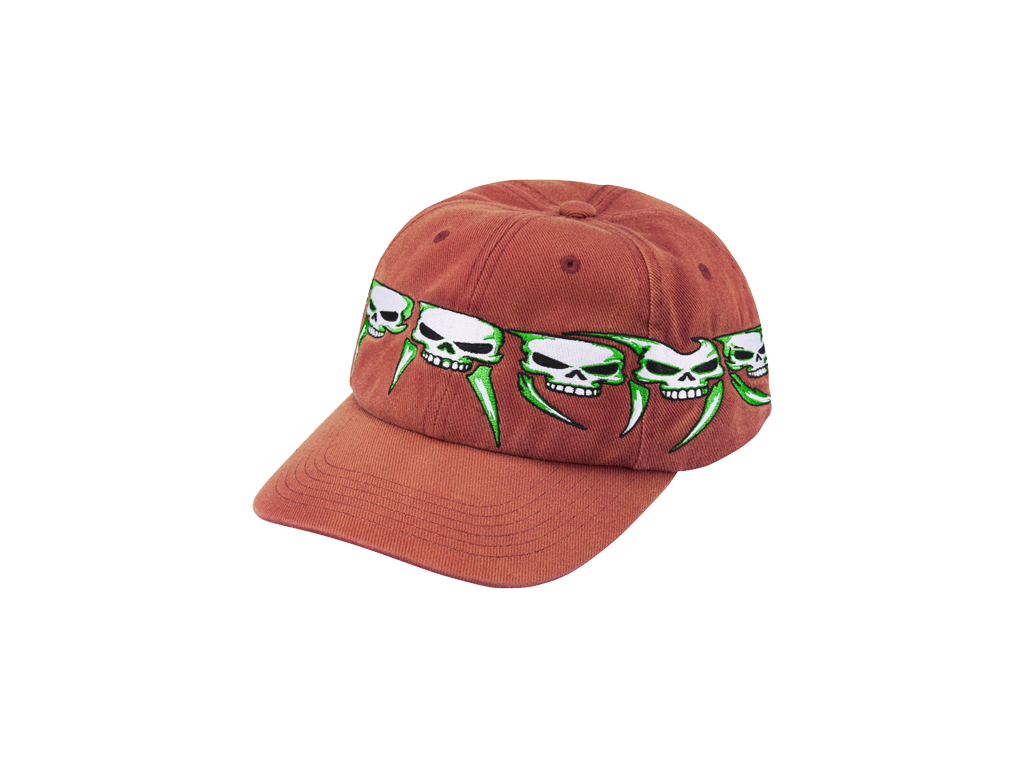 Supreme Skulls Spellout 6-Panel Rust