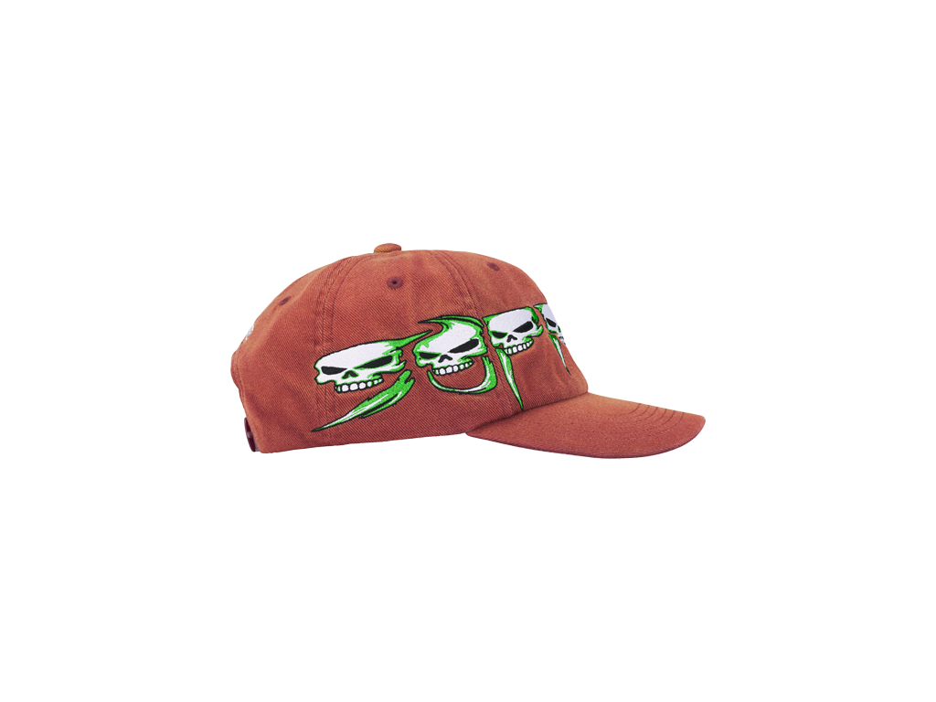 Supreme Skulls Spellout 6-Panel Rust