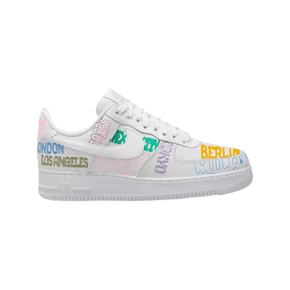 Nike Air Force 1 Low World Tour - White – sneakers, bianco