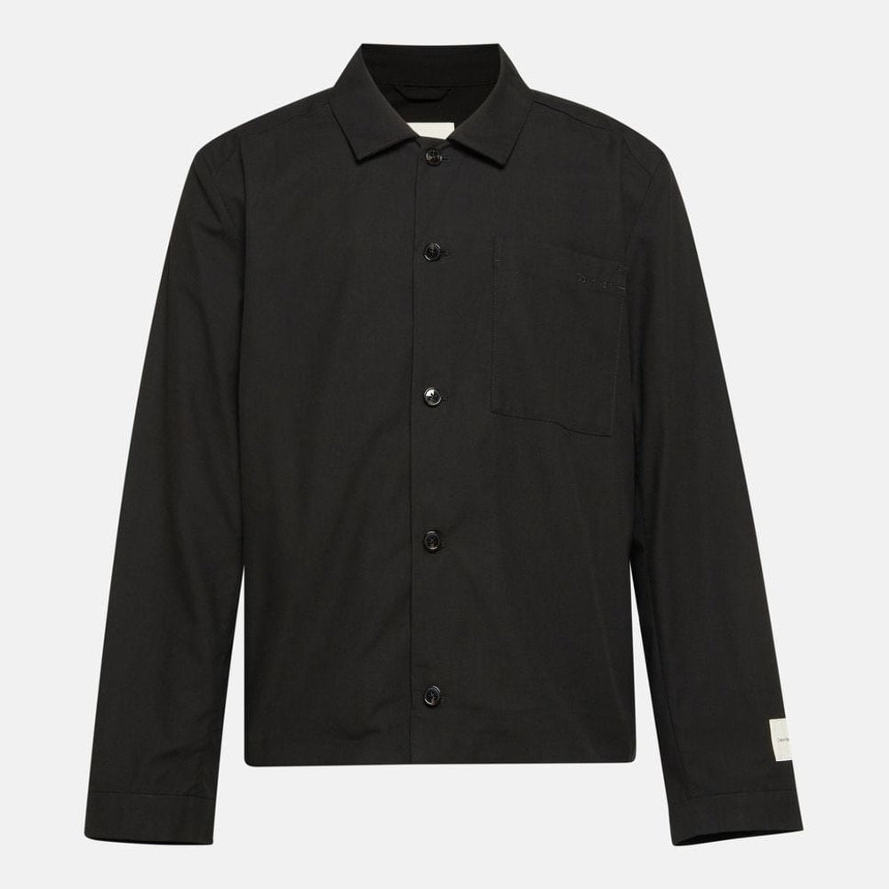 Calvin Klein Shacket Black – ruházat, fekete