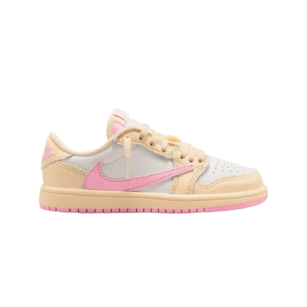 Travis Scott x Air Jordan 1 Low OG SP PS Shy Pink – sneakersy, beżowy