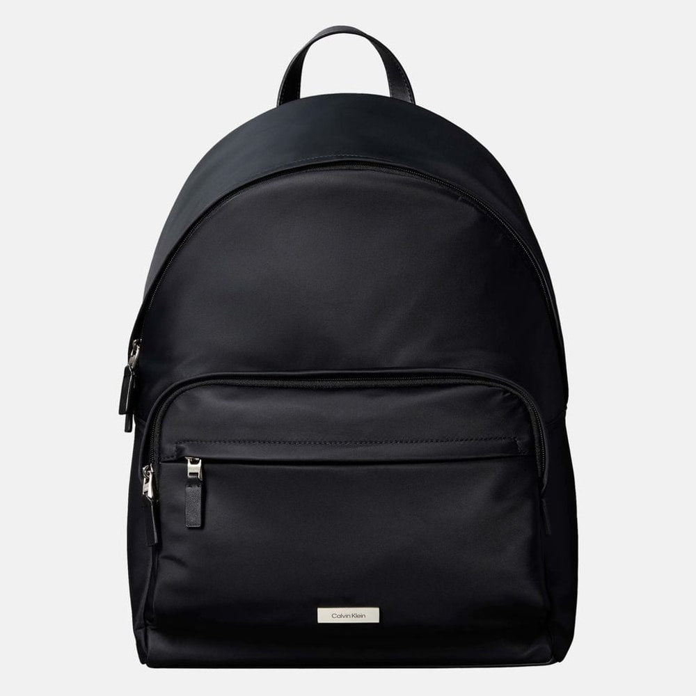 Calvin Klein Backpack Sleek Round Black – рюкзак, чорний