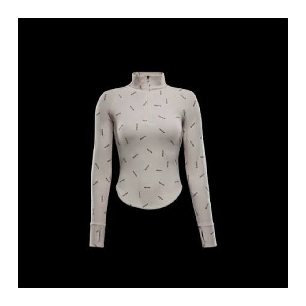 Nike Sportswear Collection Women's Slim 1/2-Zip Long-Sleeve Logo Top – odjeća