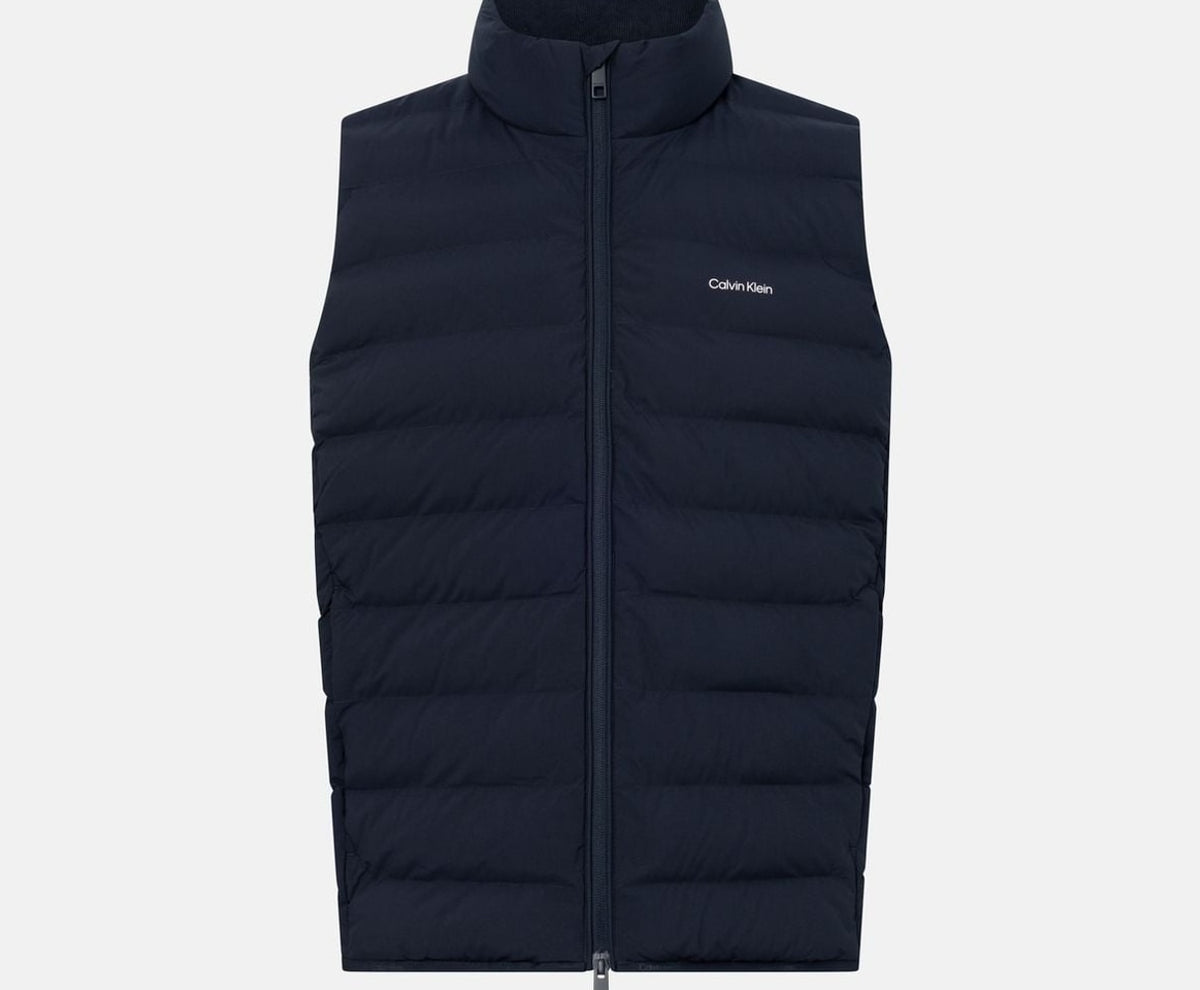 Calvin Klein Quilted gilet Dark Blue – ruházat