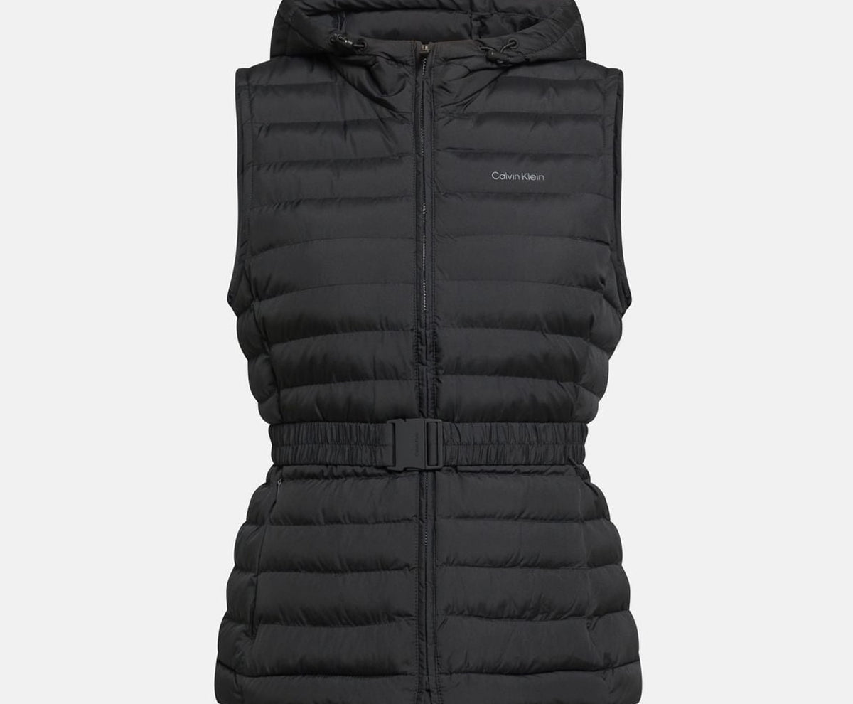 Calvin Klein Quilted gilet Black – одяг, чорний