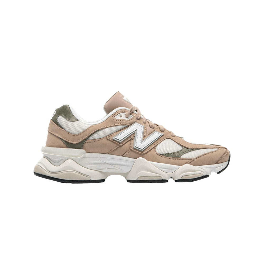 New Balance 9060 Mindful Grey Dark Olivine – tenisky, béžová