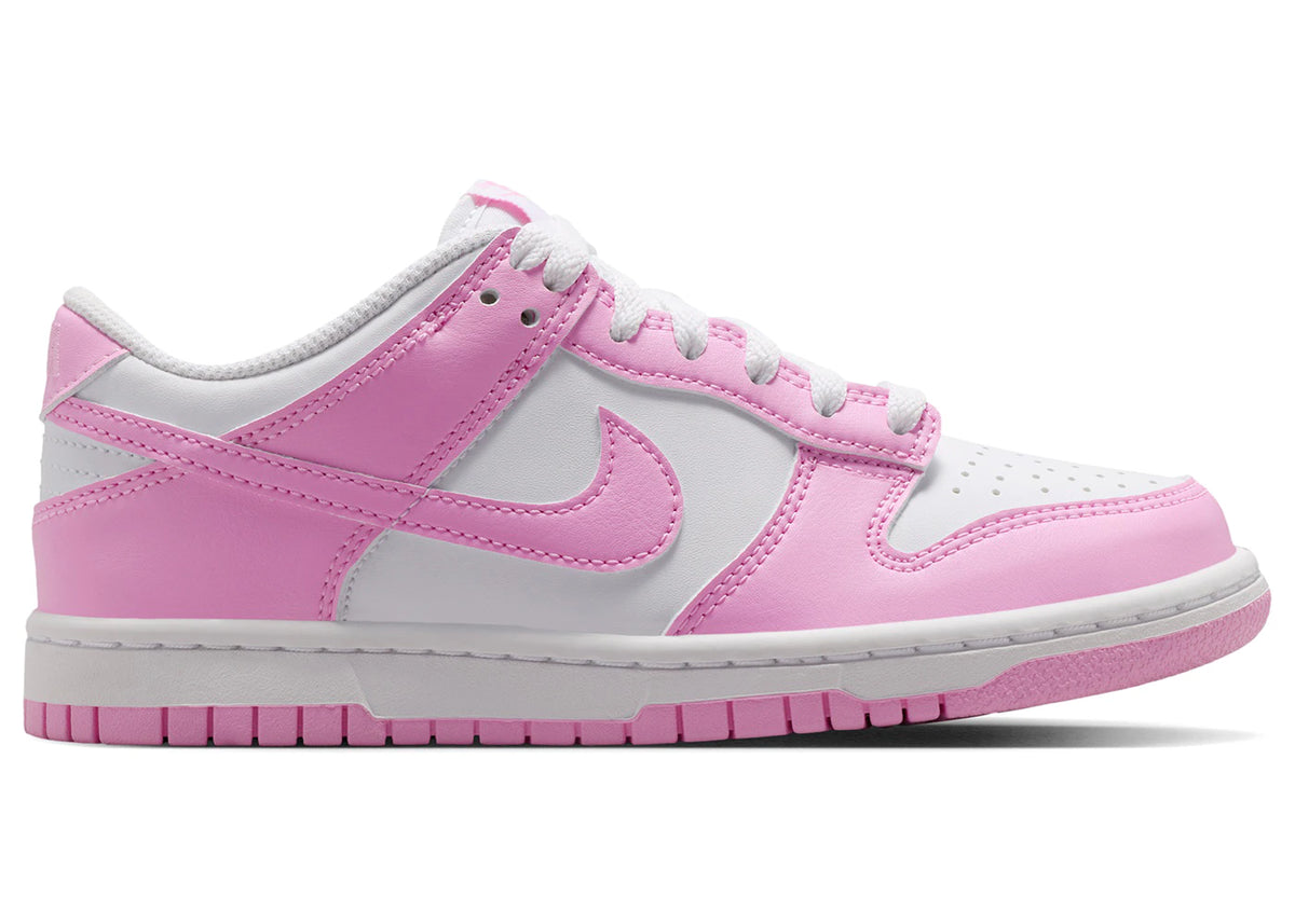 Nike Dunk Low White Pink Rise (GS) – tenisky