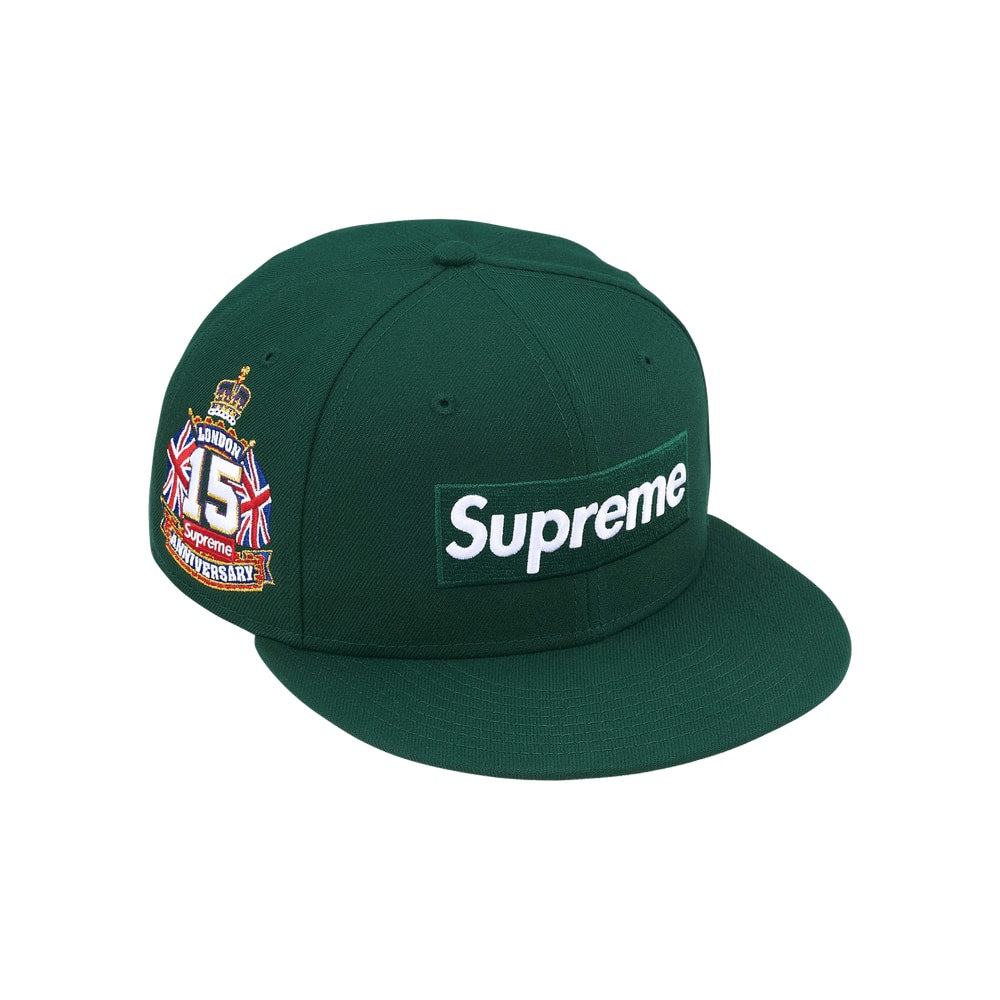 Supreme Shop Box Logo New Era Dark Green London – Mütze