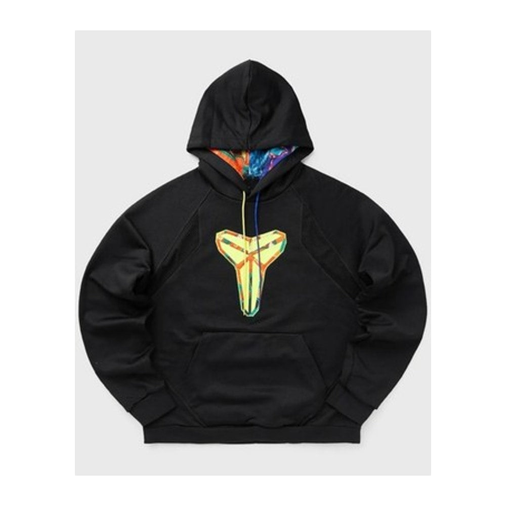 Nike Kobe Therma-FIT Pullover Hoodie v barevné kombinaci Black / Volt – dukserica