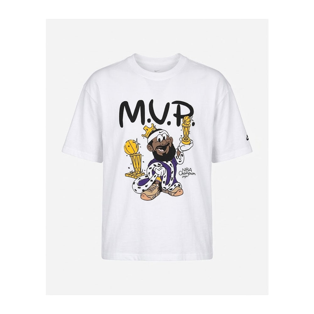 Nike LeBron Bubble Boy Men's Basketball T-Shirt White – majica