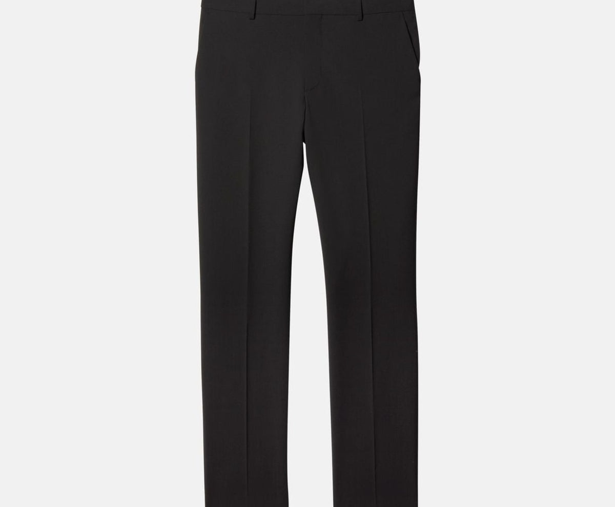 Calvin Klein Wool trousers Black – nadrág, fekete