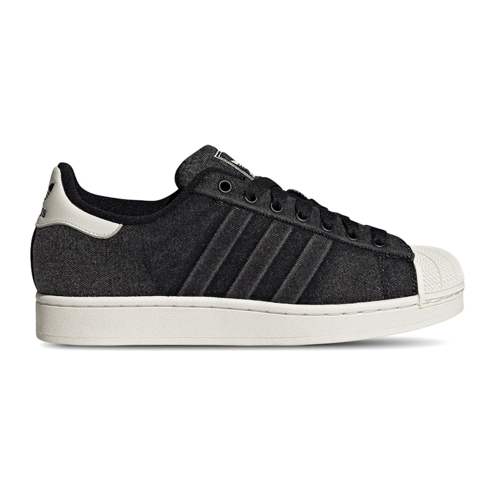 adidas Superstar 2 Black Denim – chaussures, blanc