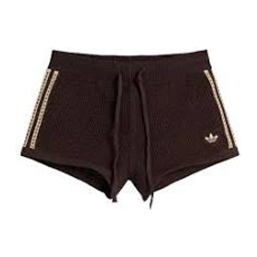 adidas Crochet Shorts Aurora Coffee Magic Beige – short