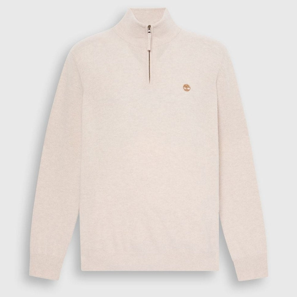 Timberland Wool-blend troyer Beige – kleding, beige