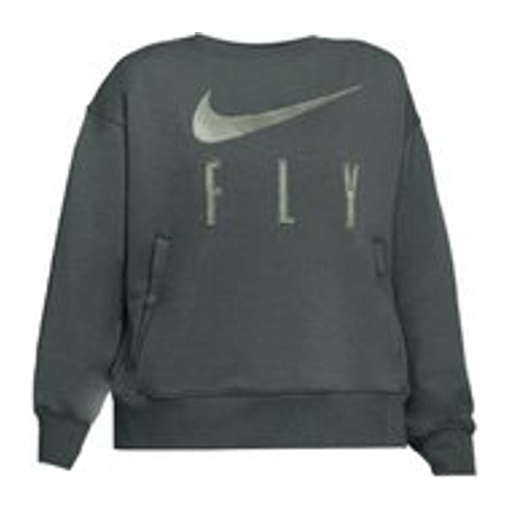 Nike Swoosh Fly Women's Dri-FIT French Terry Crew-Neck Basketball Sweatshirt – felpa