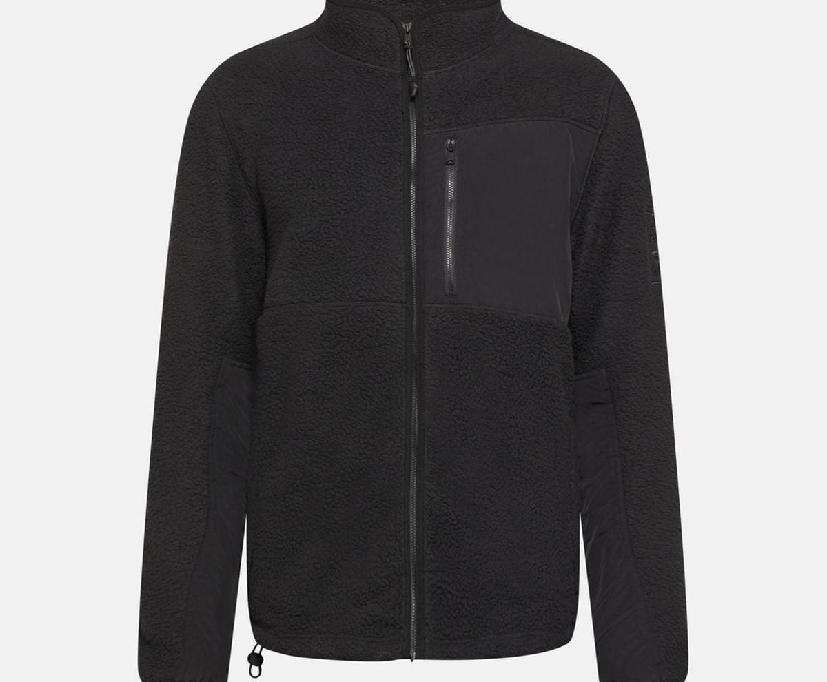 Timberland Fleece jacket Black – kurtka, czarny