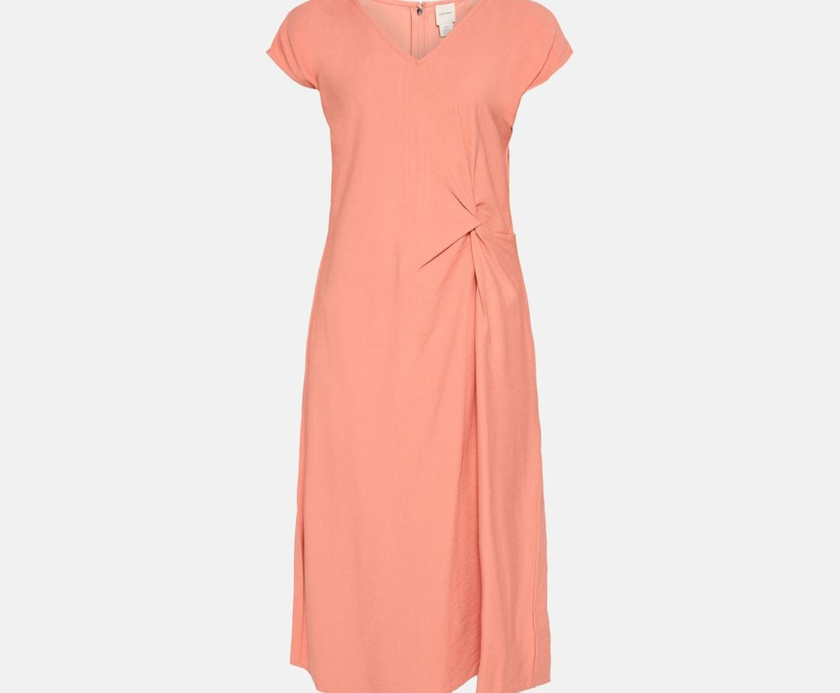 Calvin Klein Midi dress Orange – kläder, orange