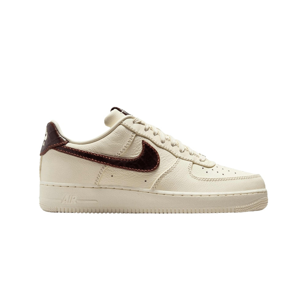 Nike Air Force 1 07 Soft Pearl Brown Croc – tenisice, bež