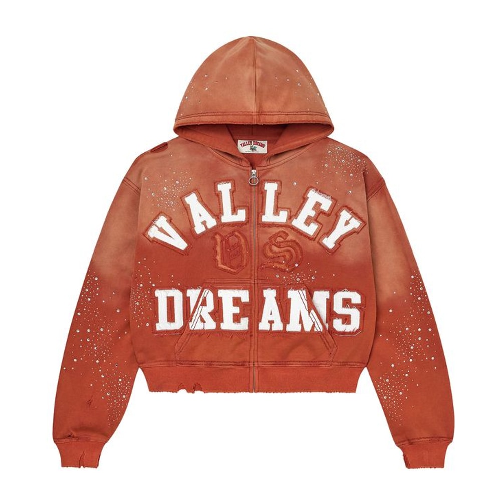 Vale Forever Classico Zip Up Hoodie Blue – pulóver